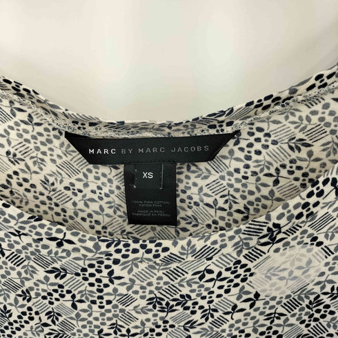 マークバイマークジェイコブス Marc by Marc Jacobs ピマコットン 総柄 S/S Tシャツ レディース XS