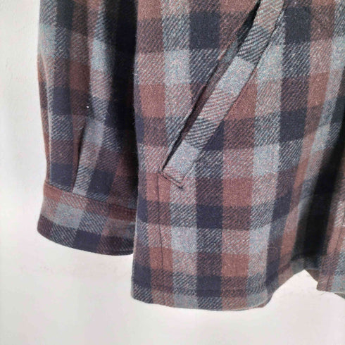 ウールリッチ WOOLRICH 90S ウールチェックシャツジャケット メンズ import:L