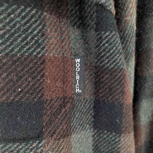 ウールリッチ WOOLRICH 90S ウールチェックシャツジャケット メンズ import:L