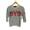 アイジュンヤワタナベコムデギャルソンマン eYe JUNYA WATANABE COMME des GARCONS MAN プリントボーダーカットソー メンズ JPN:S