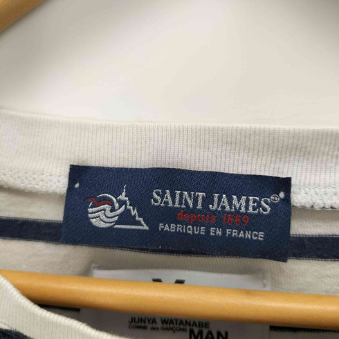 アイジュンヤワタナベコムデギャルソンマン eYe JUNYA WATANABE COMME des GARCONS MAN プリントボーダーカットソー メンズ JPN:S