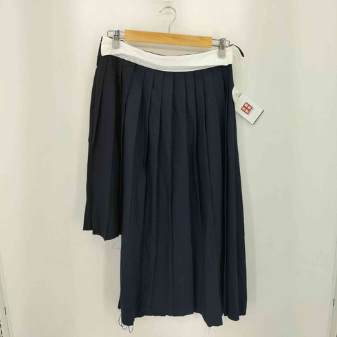 ザラ ZARA プリーツ 変形デザイン フレアスカート レディース M