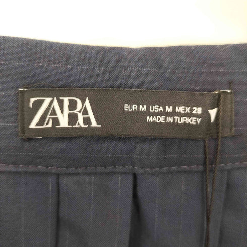 ザラ ZARA プリーツ 変形デザイン フレアスカート レディース M