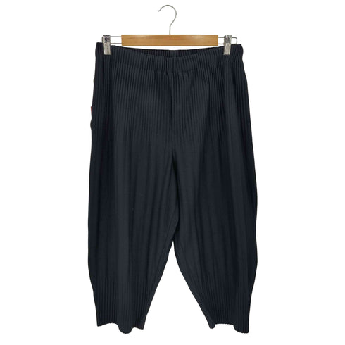 オムプリッセイッセイミヤケ HOMME PLISSE ISSEY MIYAKE プリーツ クロップド パンツ メンズ 2
