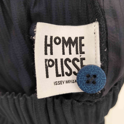 オムプリッセイッセイミヤケ HOMME PLISSE ISSEY MIYAKE プリーツ クロップド パンツ メンズ 2