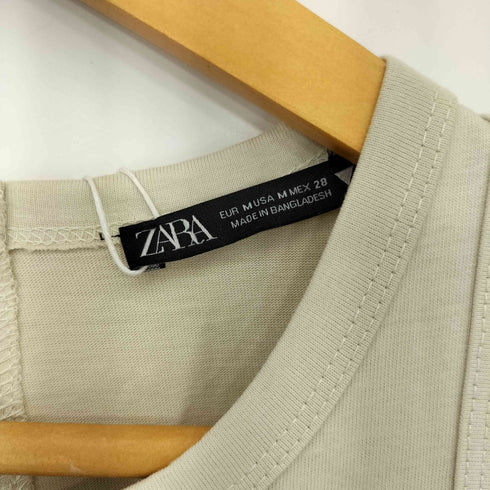 ザラ ZARA ノースリーブ サロペット レディース M