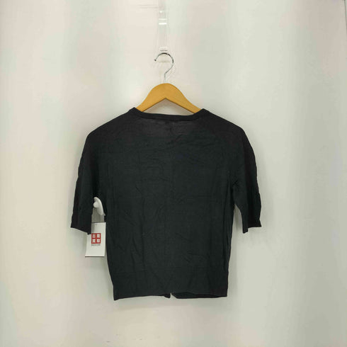 カルヴェン CARVEN ショートスリーブ ニットカーディガン レディース M