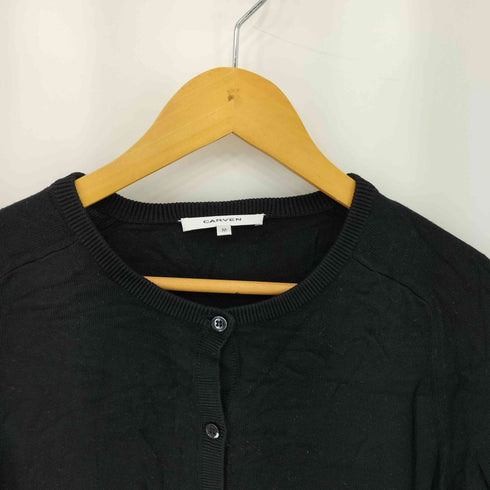 カルヴェン CARVEN ショートスリーブ ニットカーディガン レディース M