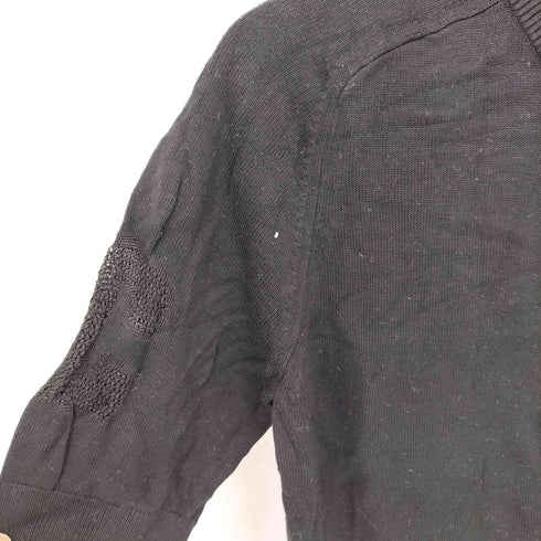 カルヴェン CARVEN ショートスリーブ ニットカーディガン レディース M