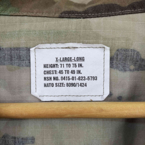 ユーエスアーミー U.S. ARMY COAT ARMY COMBAT UNIFORM コンバットジャケット メンズ import:XL