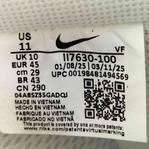 ナイキ NIKE AIR FORCE 1 LOW ORANGE TAG エアフォース 1 ロー オレンジタグ メンズ JPN:29