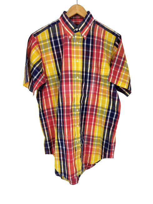 ハケットロンドン hackett london チェック柄BDシャツ メンズ M
