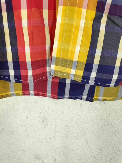 ハケットロンドン hackett london チェック柄BDシャツ メンズ M