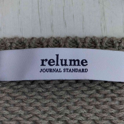 ジャーナルスタンダードレリューム JOURNAL STANDARD relume 23ss ニュアンスプルオーバー レディース FREE