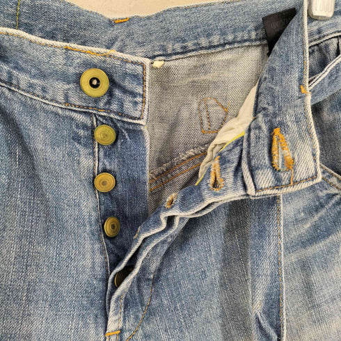 ミュベール MUVEIL リボンデザイン スキニー デニムパンツ レディース 36