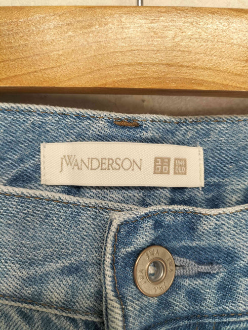 ユニクロジェイダブリューアンダーソン UNIQLO JW ANDERSON 25SS ストレートジーンズ レディース 32