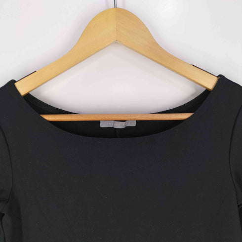 セオリーリュクス theory luxe Classical Mimi 袖ジップ ストレッチ ボートネックチュニック レディース JPN:38