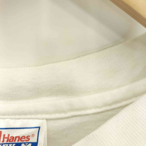 ヘインズ Hanes 90S USA製 シングルステッチ 元素記号プリントTシャツ メンズ import:L