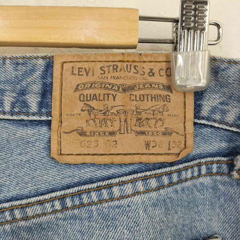 リーバイス Levis 90S ボタン裏266 ユーロリーバイス ストレートデニムパンツ メンズ 36/32