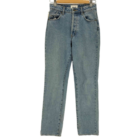 ローラス ROLLAS CLASSIC STRAIGHT ボタンフライデニム レディース 26