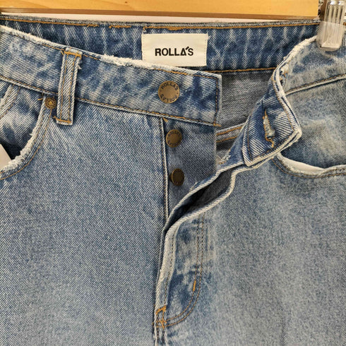 ローラス ROLLAS CLASSIC STRAIGHT ボタンフライデニム レディース 26