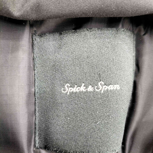 スピックアンドスパン Spick and Span 24AW 撥水フーデッドダウンハーフコート・撥水フーデッドダウンコート レディース JPN:38