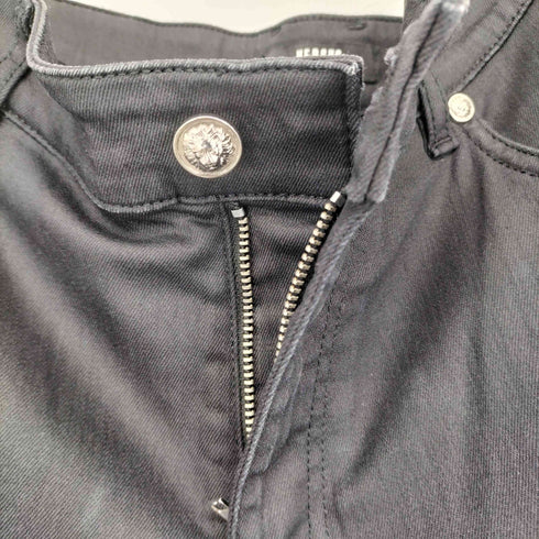 ヴェルサスヴェルサーチ VERSUS VERSACE ライオンデザインリベット テーパードパンツ メンズ US:34-35