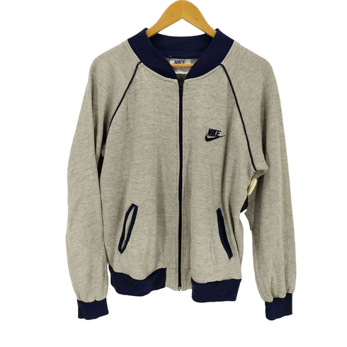 ナイキ NIKE 70s オレンジタグ ロゴ刺繍スウェットブルゾン メンズ JPN:M