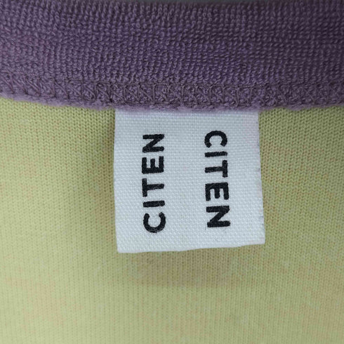 シテン CITEN ベロア S/S Tシャツ レディース FREE