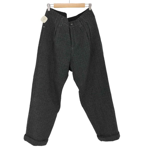 アンドレアポンピリオ ANDREA POMPILIO YOKOO 2タックウールスラックス MADE IN ITALY メンズ JPN:48