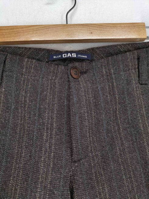 ガス GAS Y2K ストライプウールスラックス メンズ 30