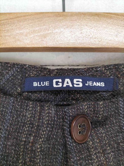 ガス GAS Y2K ストライプウールスラックス メンズ 30