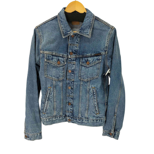 ヌーディージーンズ Nudie Jeans デニム トラッカージャケット メンズ import:S