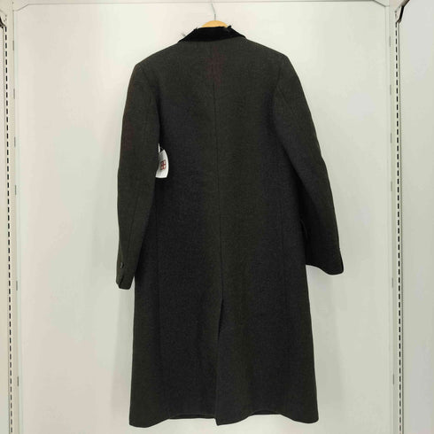 CLOTHCRAFT 襟切替 ウール ロング カバートコート メンズ