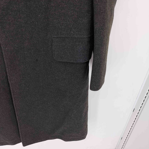 CLOTHCRAFT 襟切替 ウール ロング カバートコート メンズ