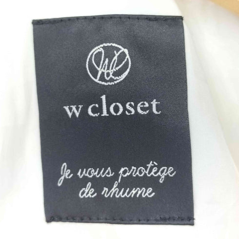 ダブルクローゼット w closet 2wayフードZIPマウンテンパーカー レディース