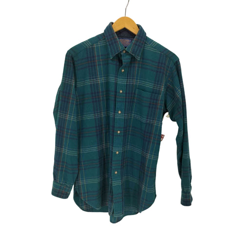 ペンドルトン PENDLETON 70s USA製 L/Sチェックネルシャツ メンズ JPN:M