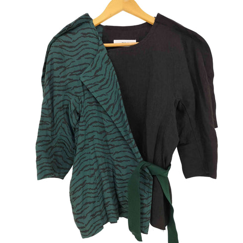 トーガプルラ TOGA PULLA jaquard blouse ジャガードブラウス レディース JPN:38