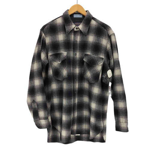 ペンドルトン PENDLETON 70~80s OUTDOORS MAN USA製 オンブレチェックシャツ メンズ JPN:L