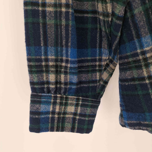 ペンドルトン PENDLETON 70s USA製 L/Sチェックネルシャツ メンズ JPN:M