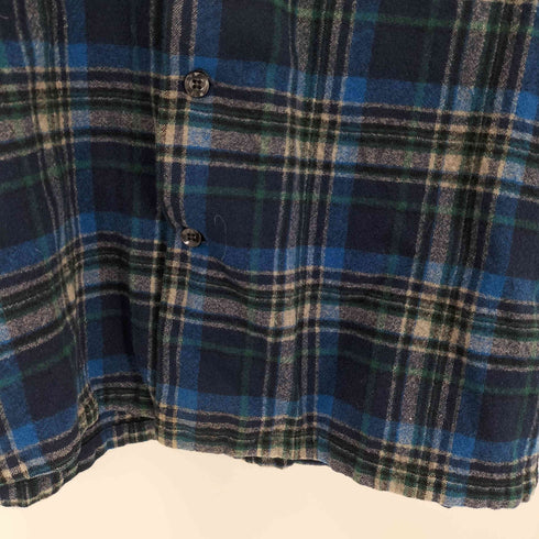 ペンドルトン PENDLETON 70s USA製 L/Sチェックネルシャツ メンズ JPN:M