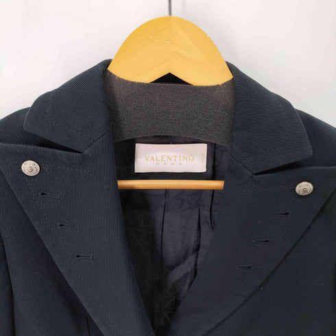 ヴァレンティノ Valentino ROMA メタルボタン コットン 1B テーラードジャケット レディース EUR:38