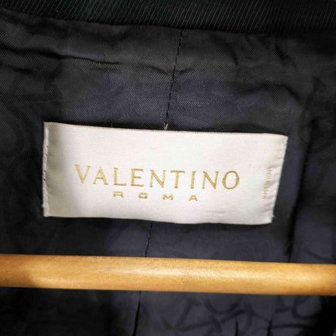 ヴァレンティノ Valentino ROMA メタルボタン コットン 1B テーラードジャケット レディース EUR:38
