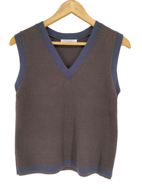 ビューティーアンドユースユナイテッドアローズ BEAUTY & YOUTH UNITED ARROWS 25SS ライン ニットベスト レディース