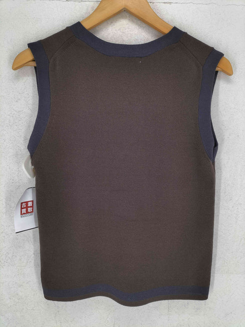ビューティーアンドユースユナイテッドアローズ BEAUTY & YOUTH UNITED ARROWS 25SS ライン ニットベスト レディース