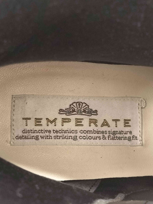 テンパレイト TEMPERATE LEAH サイドジップヒールブーツ レディース 40