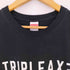 ユナイテッドアスレ UNITED ATHLE TRIPLE AXE コットン 両面プリントクルーネックTシャツ メンズ import:XL
