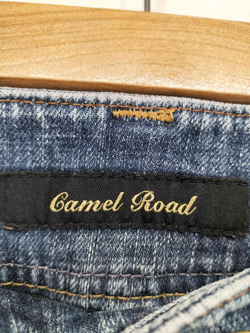 Y2K CAMEL ROAD フレアデニムパンツ レディース W67cm