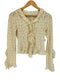 マウジー moussy CUT LACE RUFFLE ブラウス レディース free