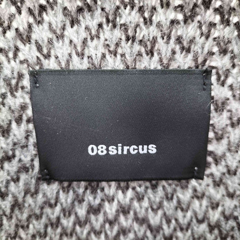 ゼロエイトサーカス 08sircus british wool jacquard crew knit メンズ JPN:3